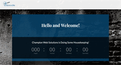 Desktop Screenshot of champion-web-solutions.com